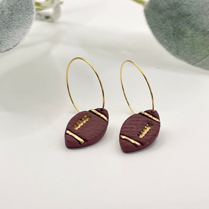 Maroon & Gold Footballs
