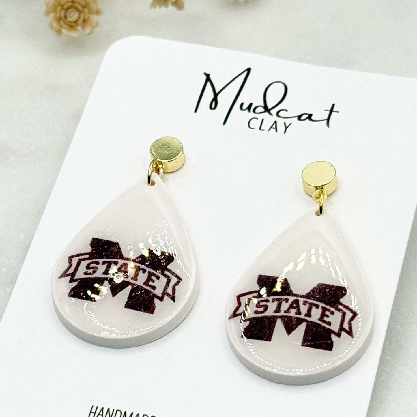 Mississippi State | "M-State" Banner on Long Teardrop