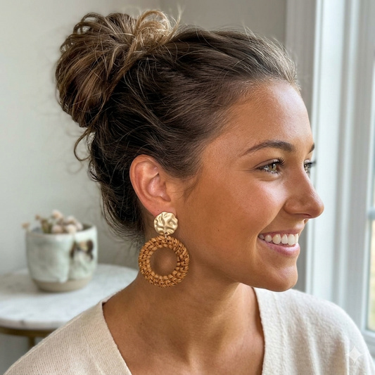 Rattan Hoops